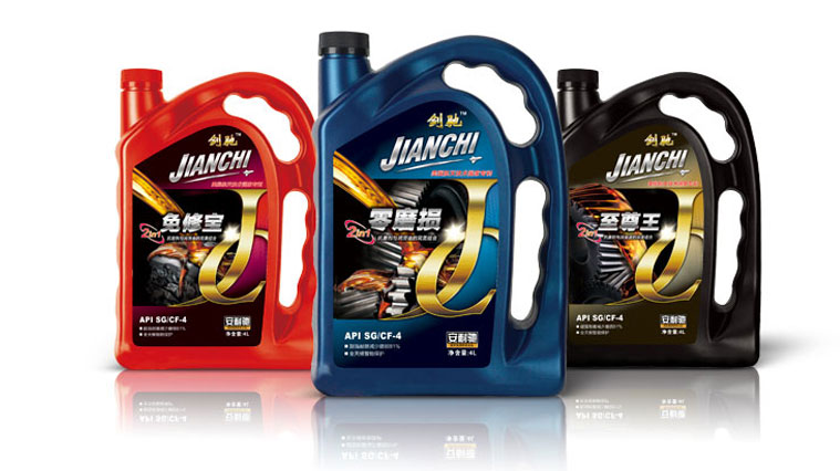 劍馳潤滑油包裝設計