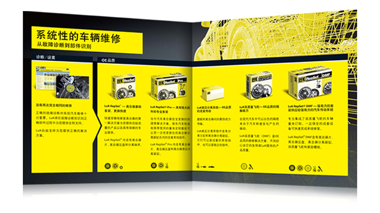 舍弗勒LUK離合器汽配品牌定位與形象設計