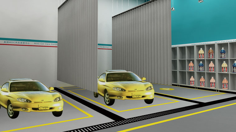 美國MOC汽車快修美容連鎖店品牌VI形象設計、SI設計