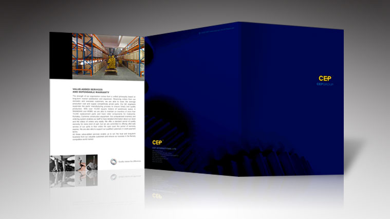 CEP工程機械配件品牌形象策劃設(shè)計