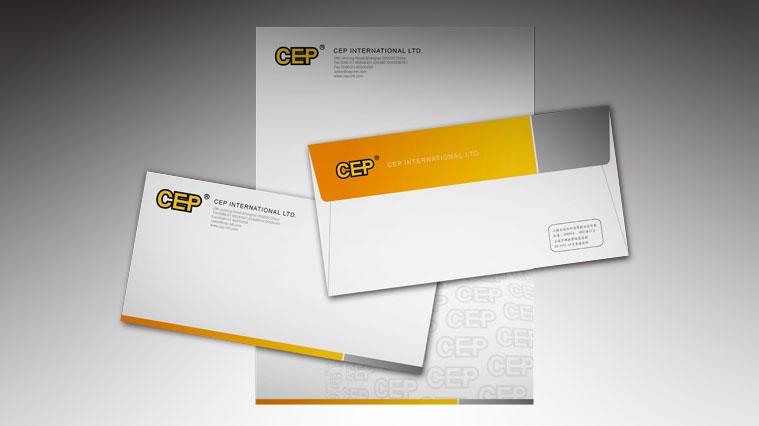 上海VI設計公司-CEP工程機械配件企業VI設計