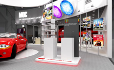 美國MOC汽車養(yǎng)護品展會展臺設(shè)計