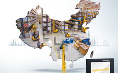 永恒力叉車十周年平面形象海報設計