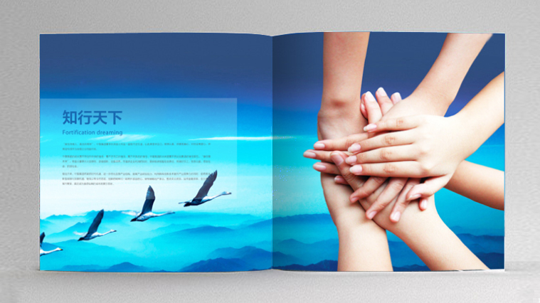 中暨集團地產宣傳畫冊設計