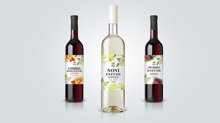 蜀陳香水果酵素禮盒紅酒裝全系列包裝設計-尚略上海飲料包裝設計公司原創設計作品2
