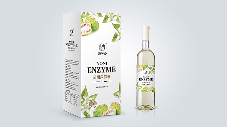 蜀陳香水果酵素禮盒紅酒裝包裝設(shè)計