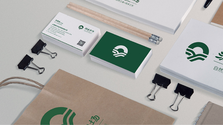 涌禾農場農業品牌商標LOGO設計品牌VI視覺形象設計