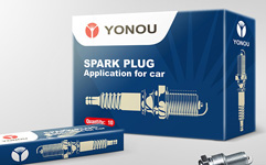 yonou火花塞汽車配件包裝設計