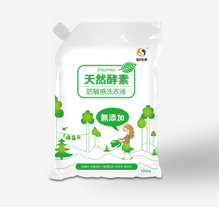 蜀陳香天然酵素環(huán)保洗衣液包裝設(shè)計(jì)-尚略上海包裝設(shè)計(jì)公司原則設(shè)計(jì)作品