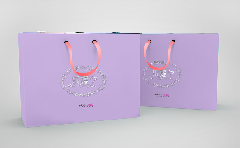 樂媛衛生巾套裝禮盒包裝設計-可用作收納盒二次再利用包裝設計