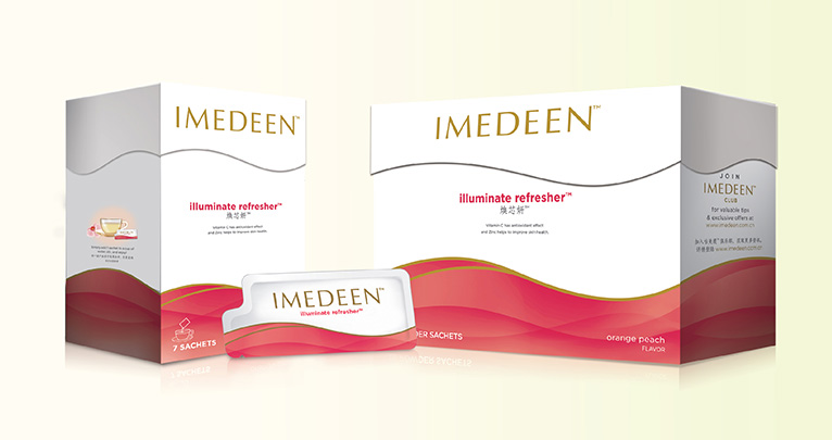 伊美婷 IMEDEEN 煥芯妍口服美容護膚品保健品包裝設計