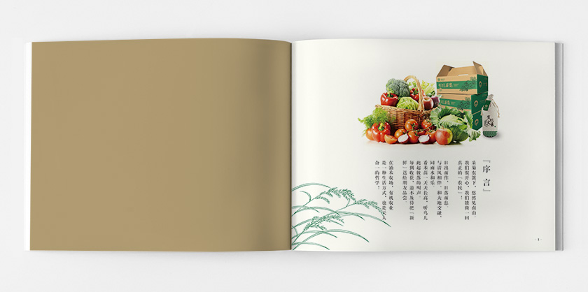 涌禾農場宣傳畫冊策劃設計