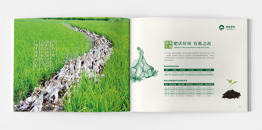 涌禾農場宣傳畫冊策劃設計