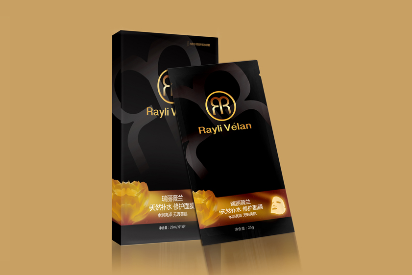 Rayli velan 瑞麗薇蘭面膜化妝品品牌命名與LOGO設計