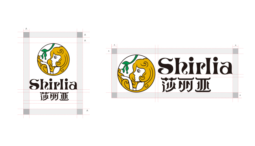 Shirlia 莎麗亞食用油logo設(shè)計品牌VI設(shè)計-上海logo設(shè)計公司
