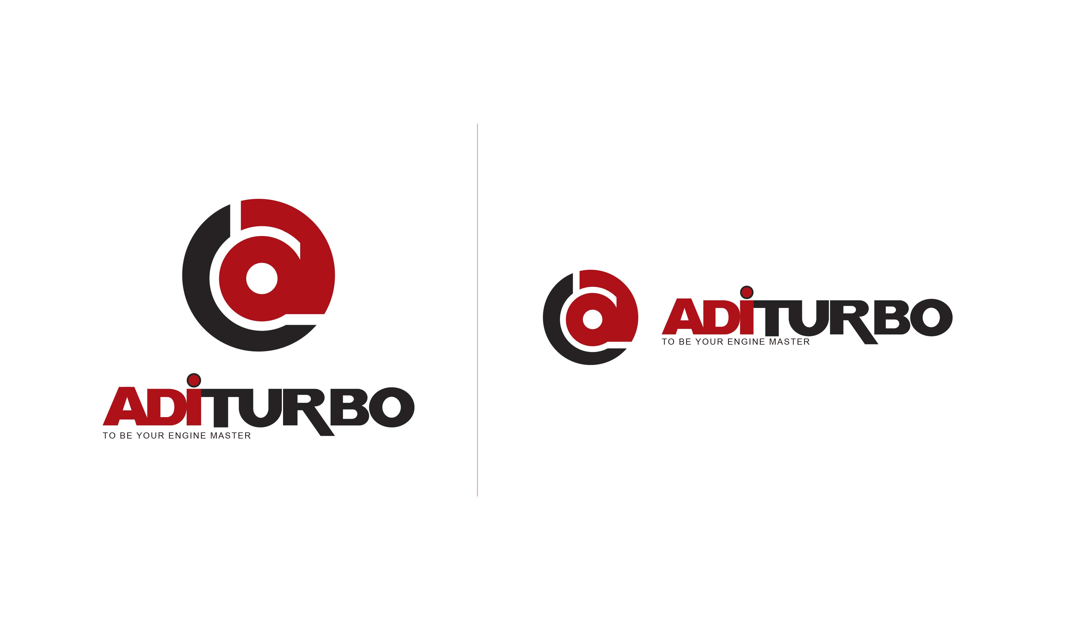 aditurbo 渦能增壓器汽車配件LOGO設計