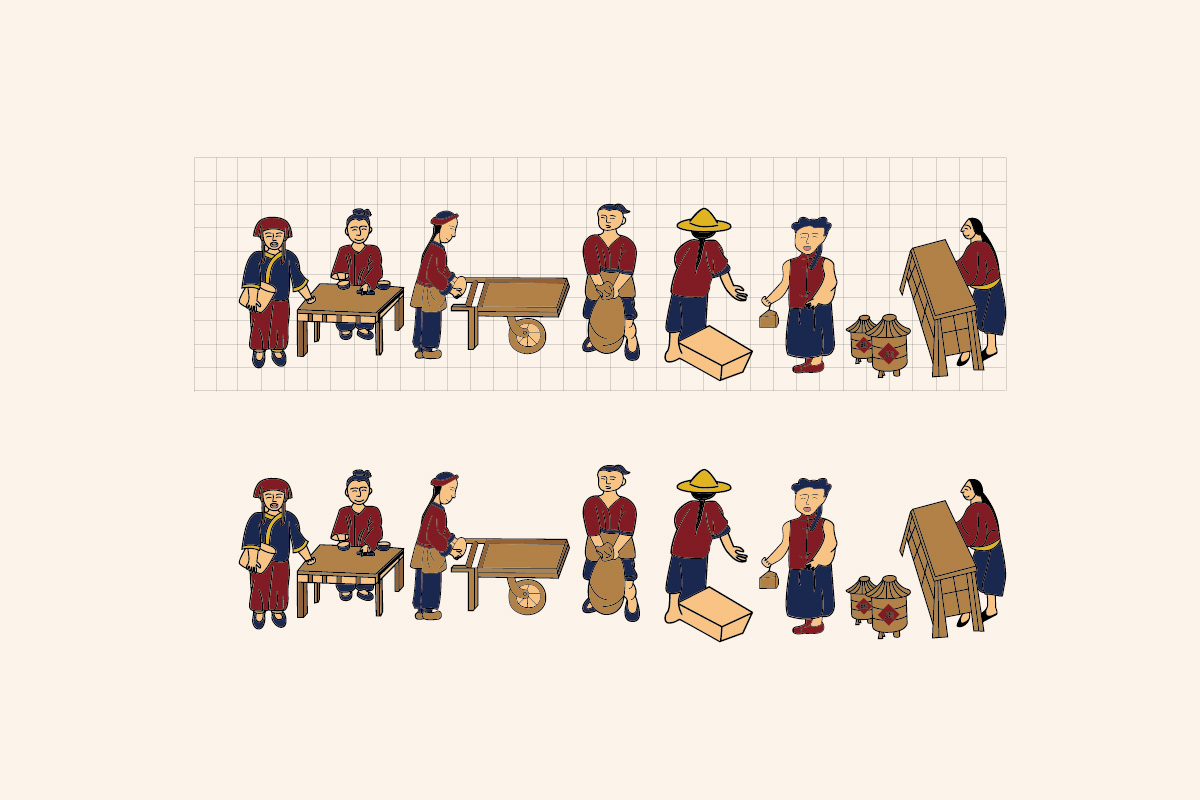 大連映華源食品餐飲公司logo設(shè)計(jì)品牌VI設(shè)計(jì)