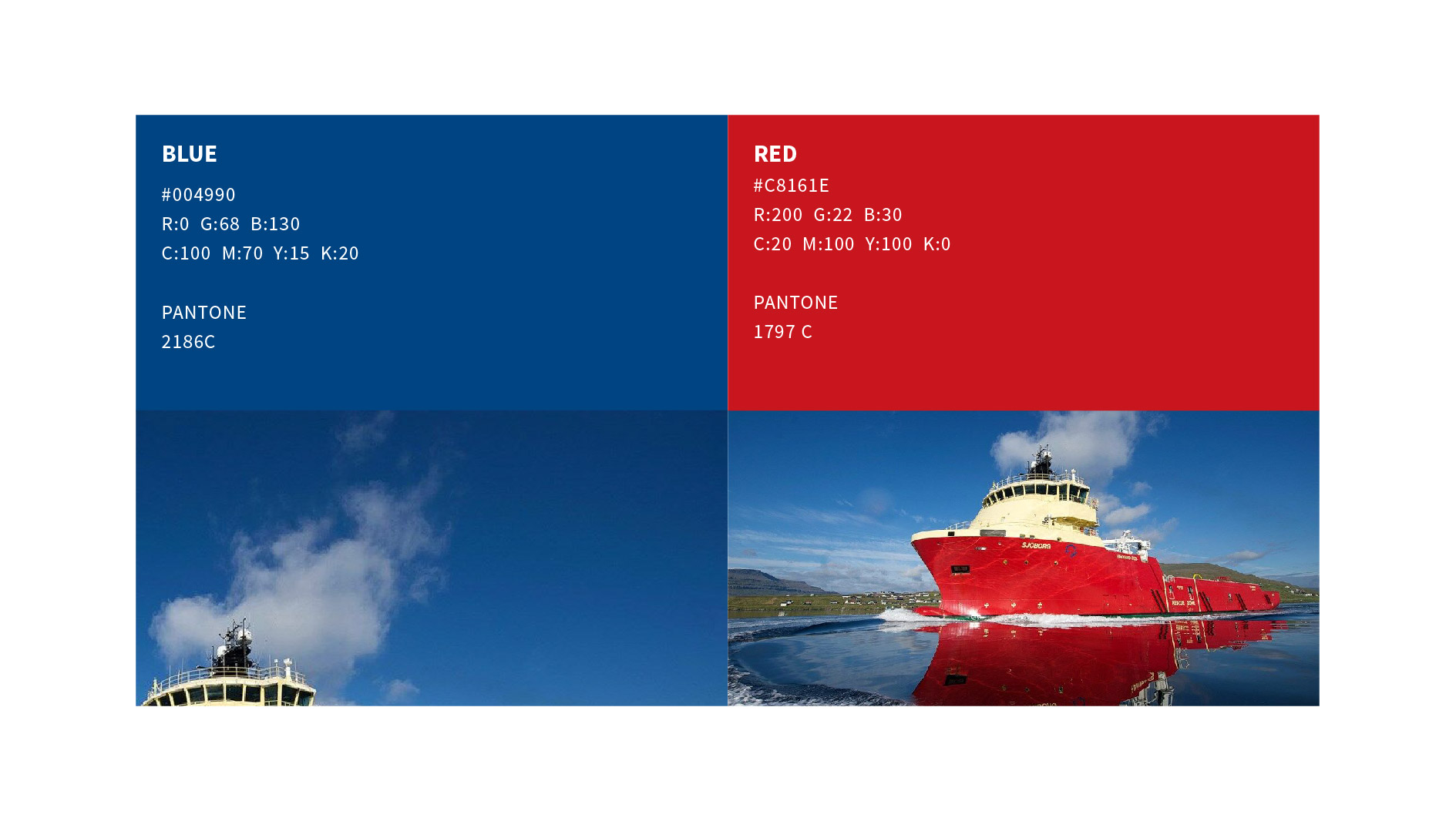 銳一機電公司VI設計，雙色系與R識別風工業企業vi設計