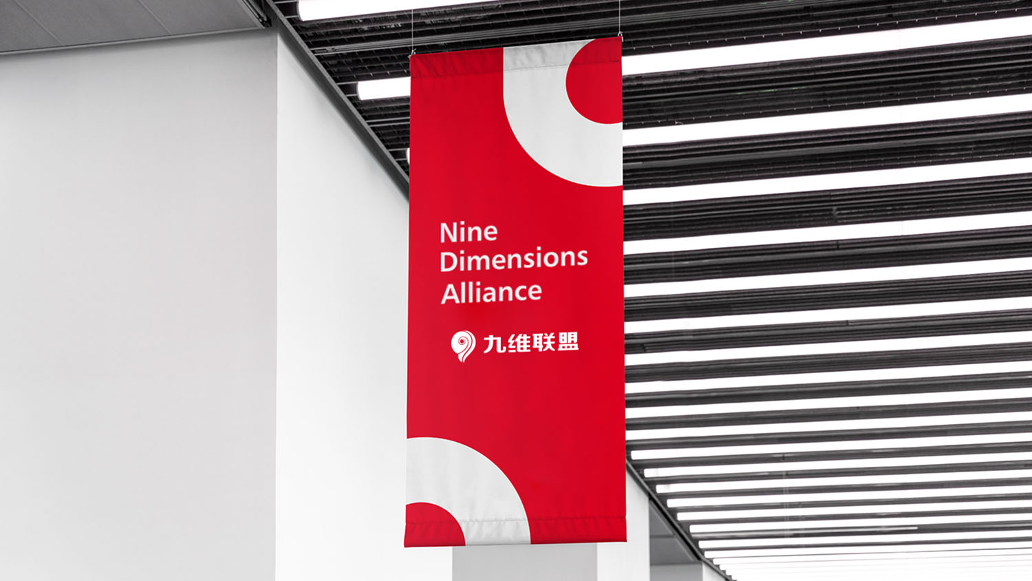 哈爾濱九維聯盟家裝企業logo設計VI形象設計