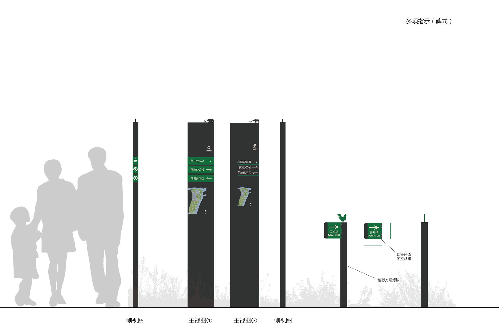 涌禾農場園區導視設計