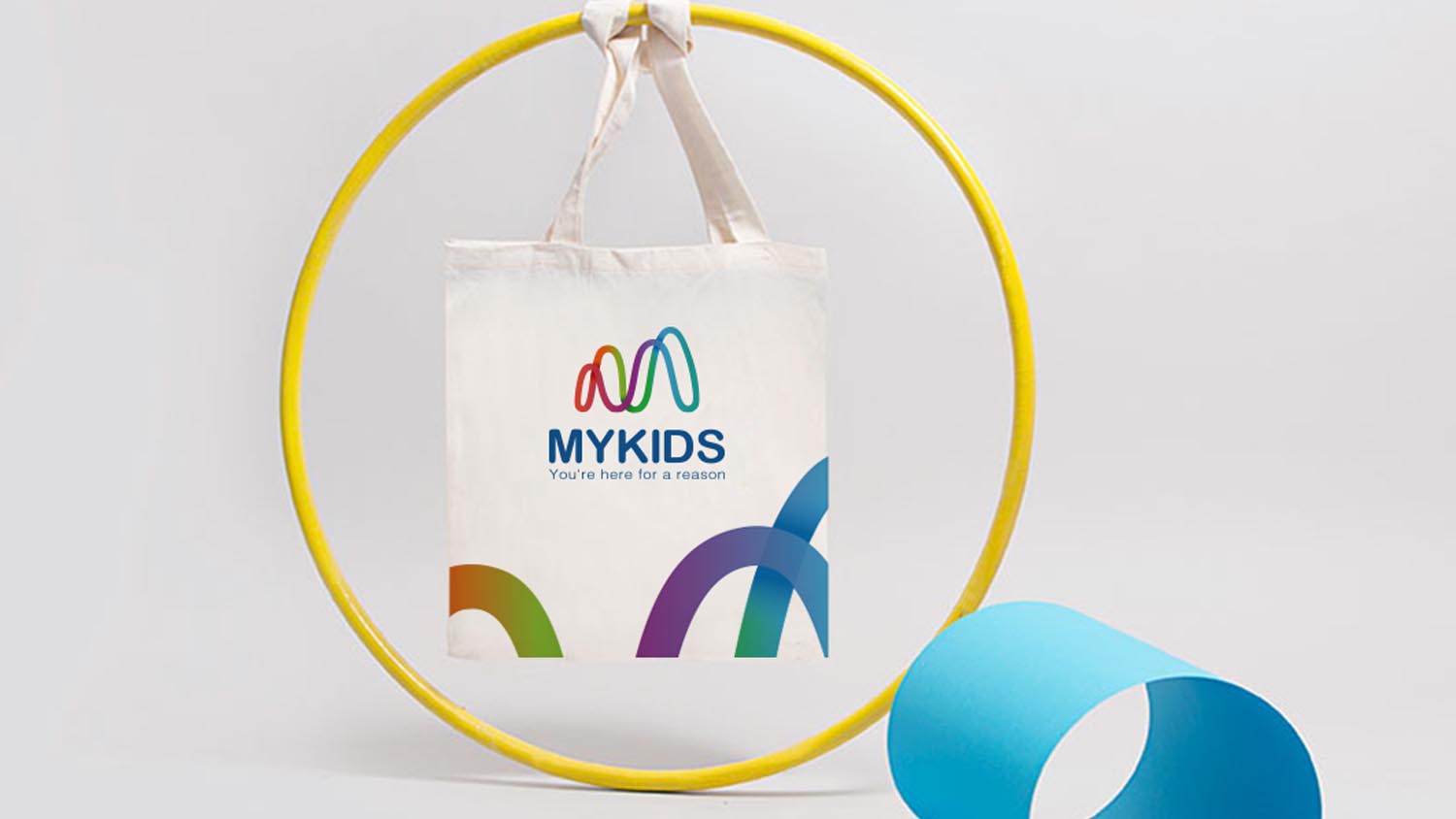 MYKIDS蒙奇思幼兒園品牌logo設計vi設計