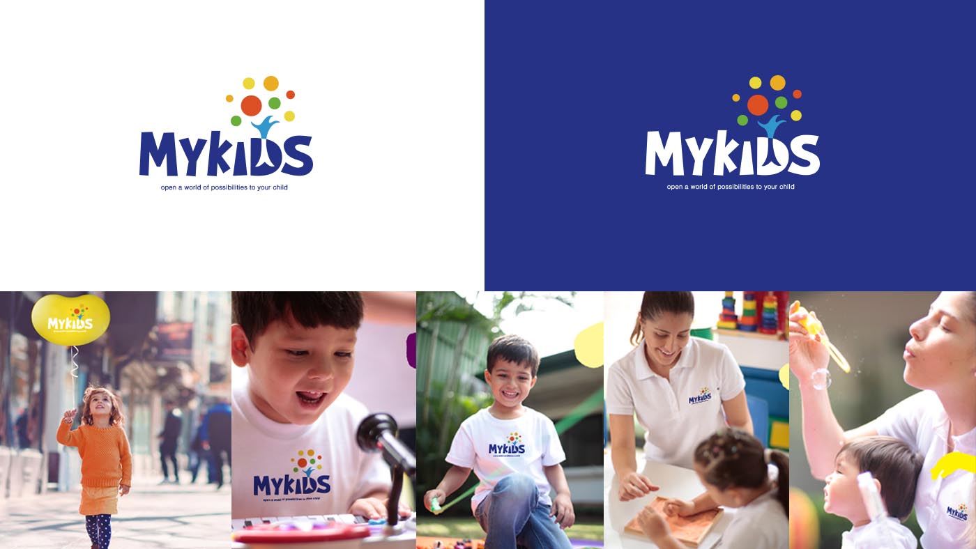 MYKIDS蒙奇思幼兒園品牌logo設(shè)計(jì)vi設(shè)計(jì)
