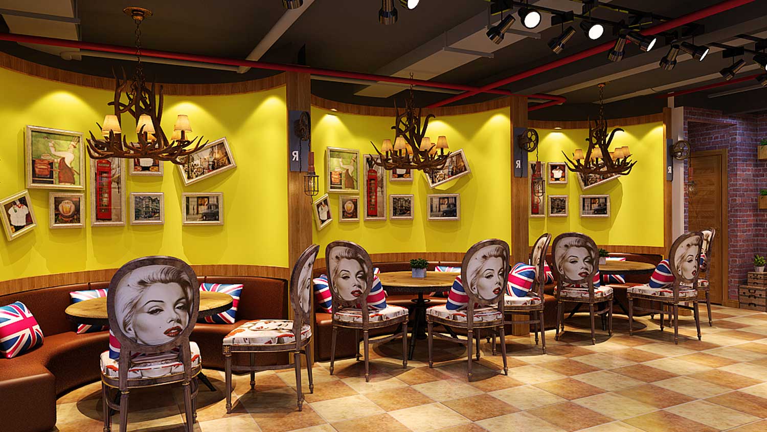 金媽媽時(shí)尚餐飲品牌設(shè)計(jì)與空間設(shè)計(jì)