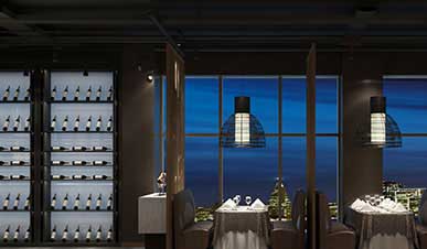 港島印象餐廳餐飲空間設(shè)計