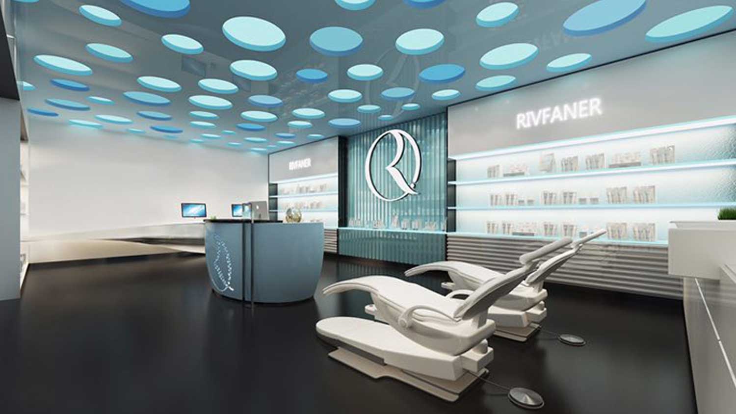 RFANNA瑞梵納化妝品專賣(mài)店空間設(shè)計(jì)