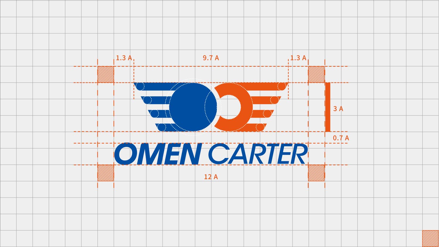 OMEN CARTER 阿曼卡特汽車散熱器汽配品牌logo設計包裝設計