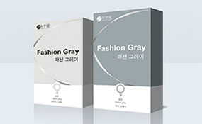 韓國科爾視美瞳隱形眼鏡“時尚灰”系列產品包裝設計