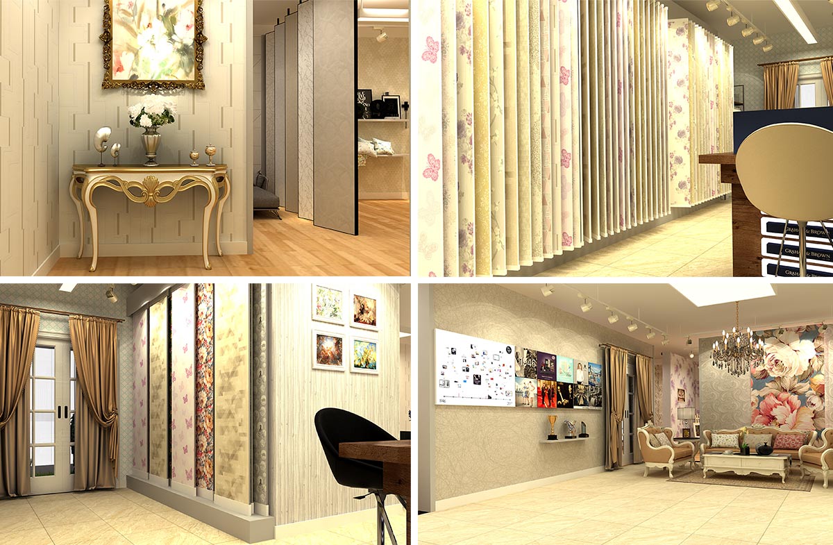 格蘭·布朗整體室內(nèi)軟裝家居連鎖店鋪SI空間設(shè)計(jì)