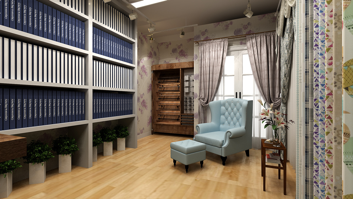 格蘭·布朗整體室內(nèi)軟裝家居連鎖店鋪SI空間設(shè)計