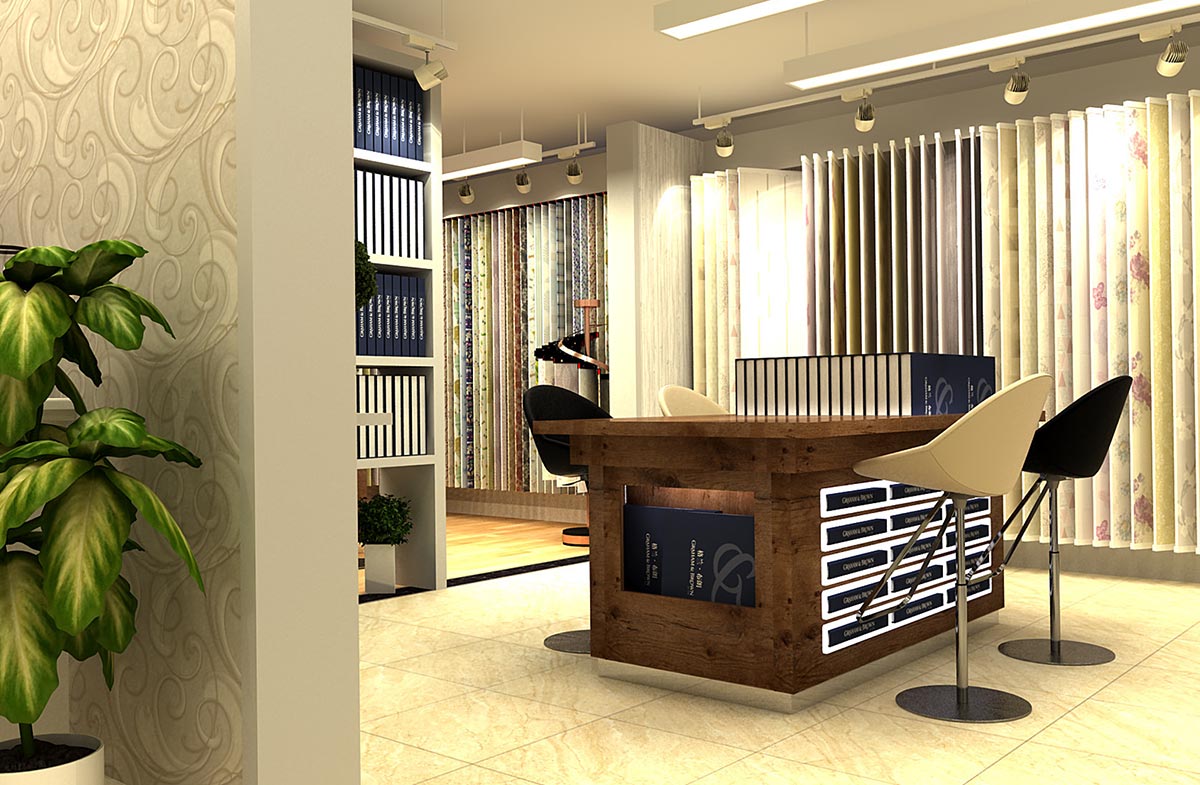 格蘭·布朗整體室內(nèi)軟裝家居連鎖店鋪SI空間設(shè)計