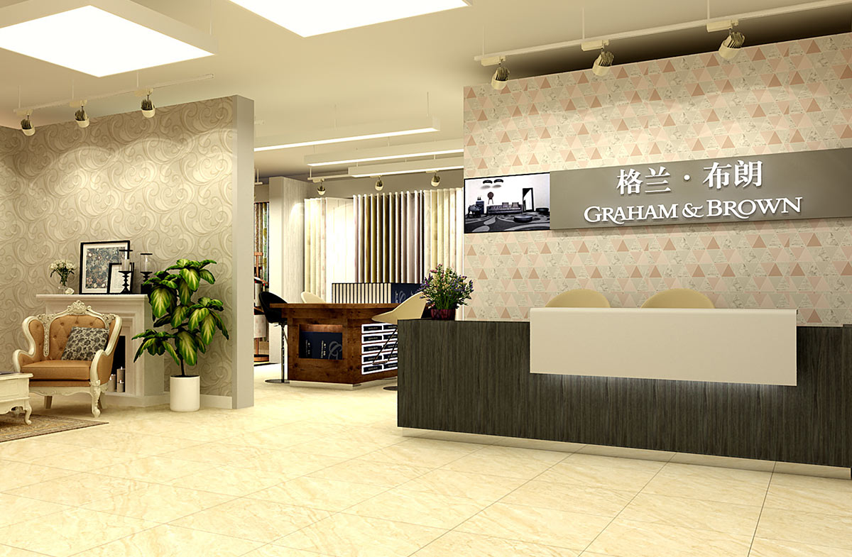 格蘭·布朗整體室內(nèi)軟裝家居連鎖店鋪SI空間設(shè)計