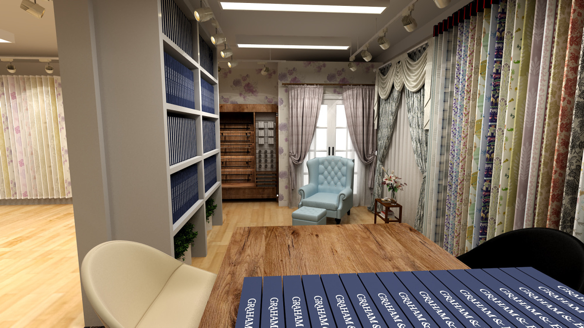 格蘭·布朗整體室內(nèi)軟裝家居連鎖店鋪SI空間設(shè)計(jì)