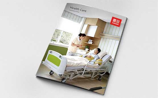 震旦集團醫療家具宣傳畫冊策劃設計