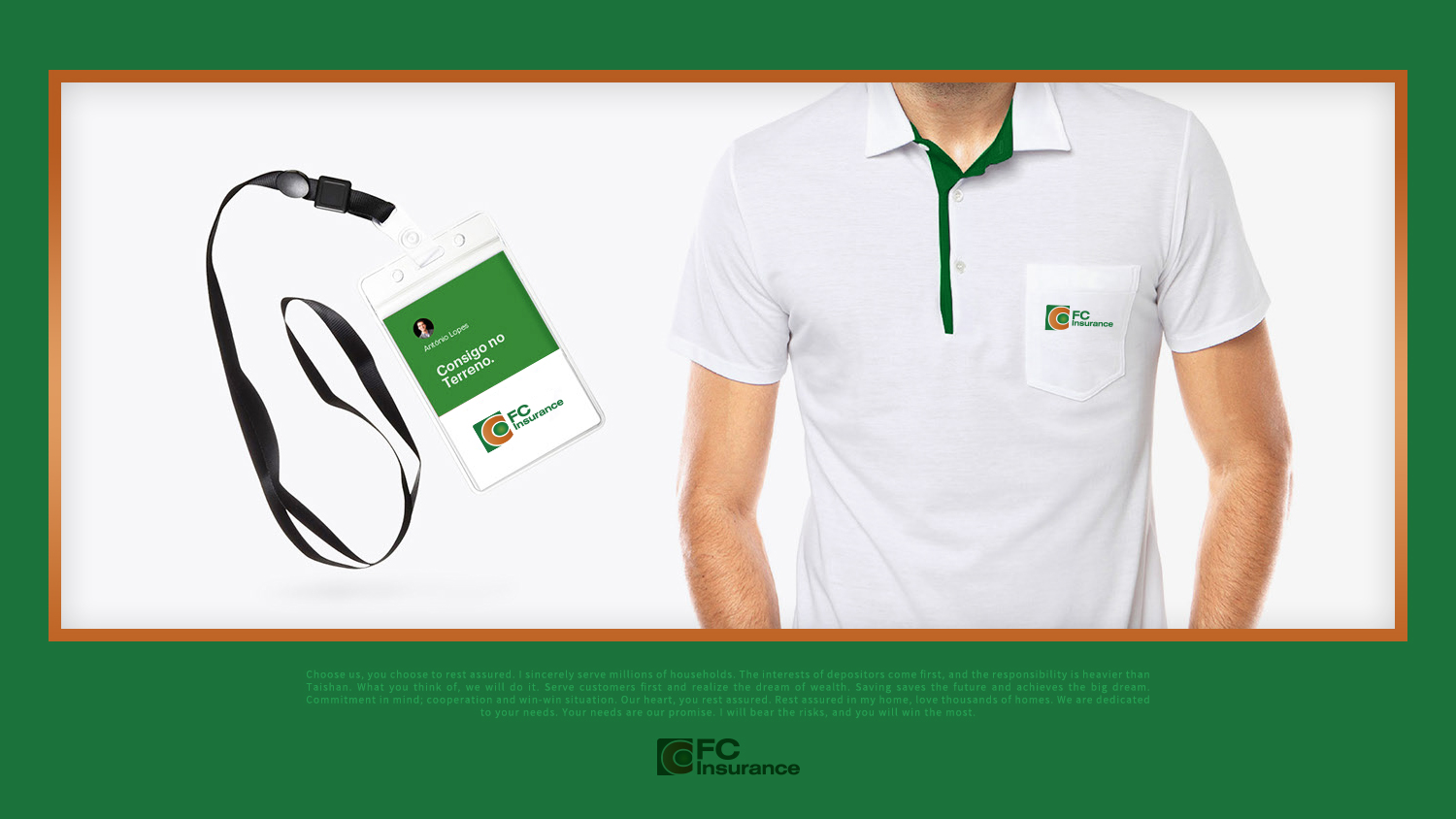 FC Insurance 保險logo設計vi設計提案