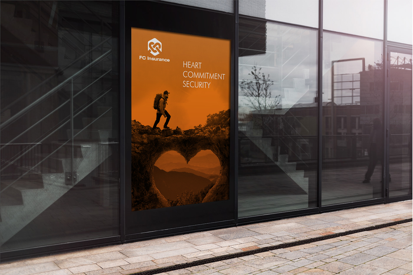 FC Insurance 保險logo設計vi設計提案