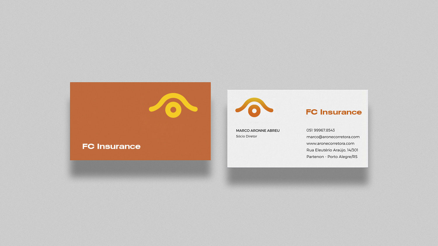 FC Insurance 保險logo設計vi設計提案