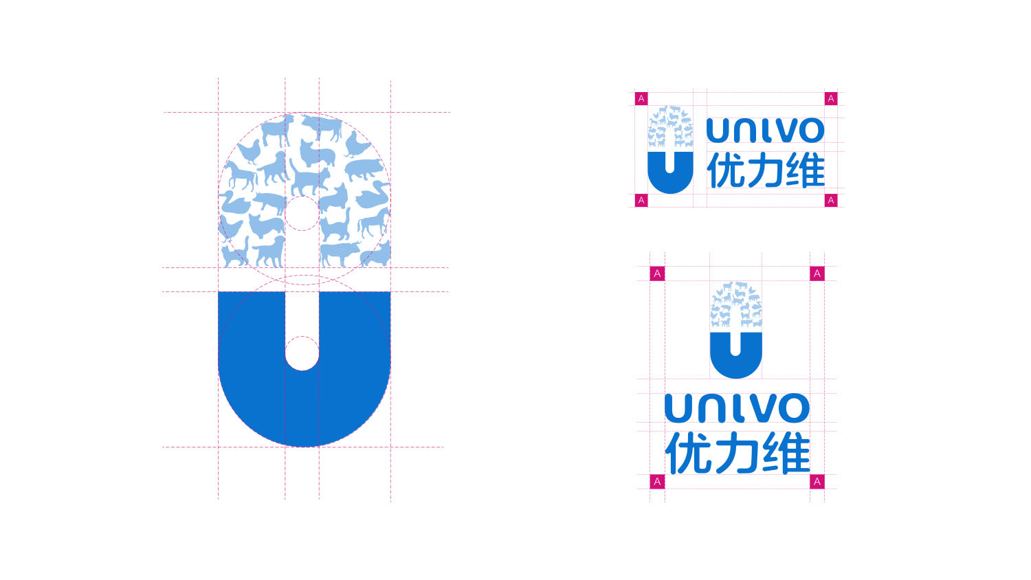 優力維unlvo動物獸藥品牌logo設計