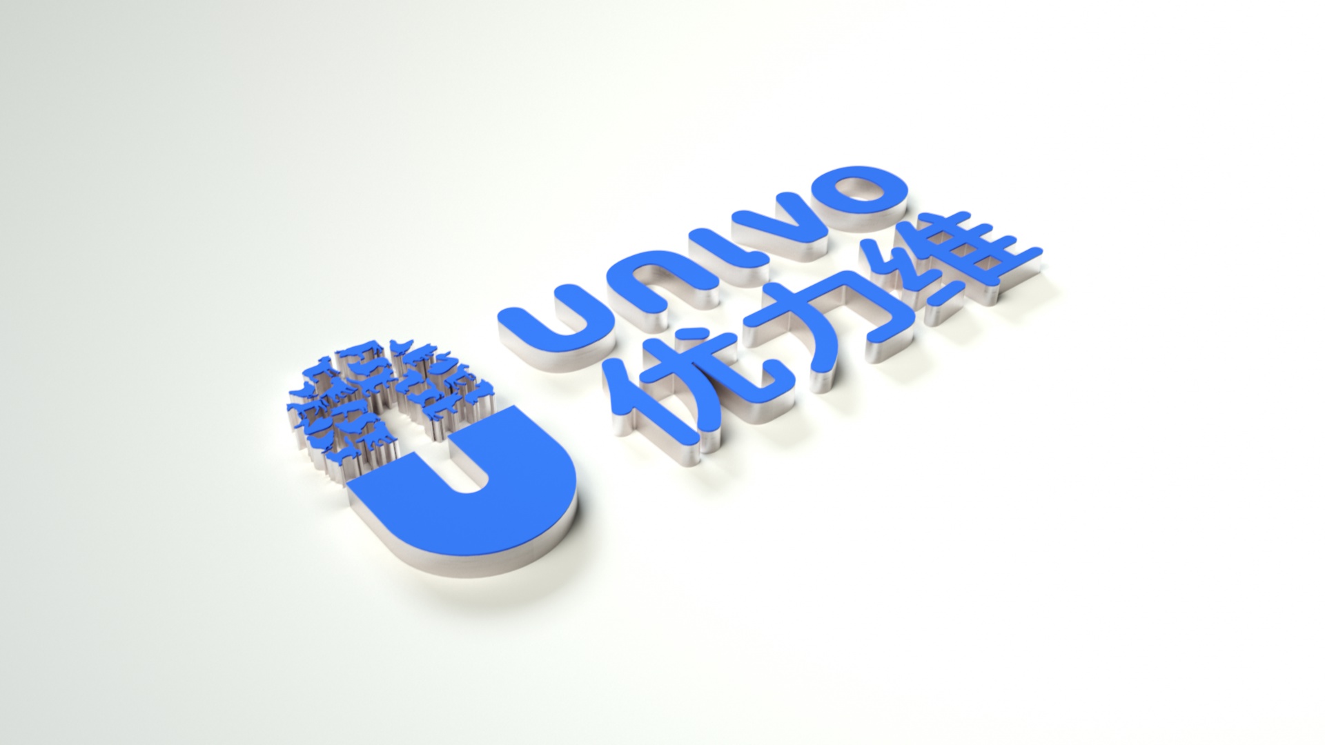 優力維unlvo動物獸藥品牌logo設計