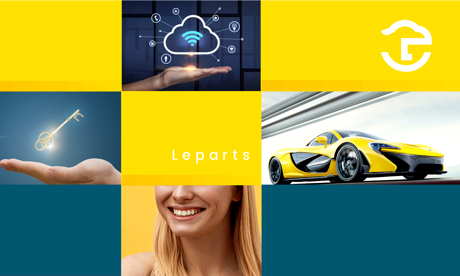 杭州樂配優品汽配供應鏈平臺渠道品牌logo設計vi設計