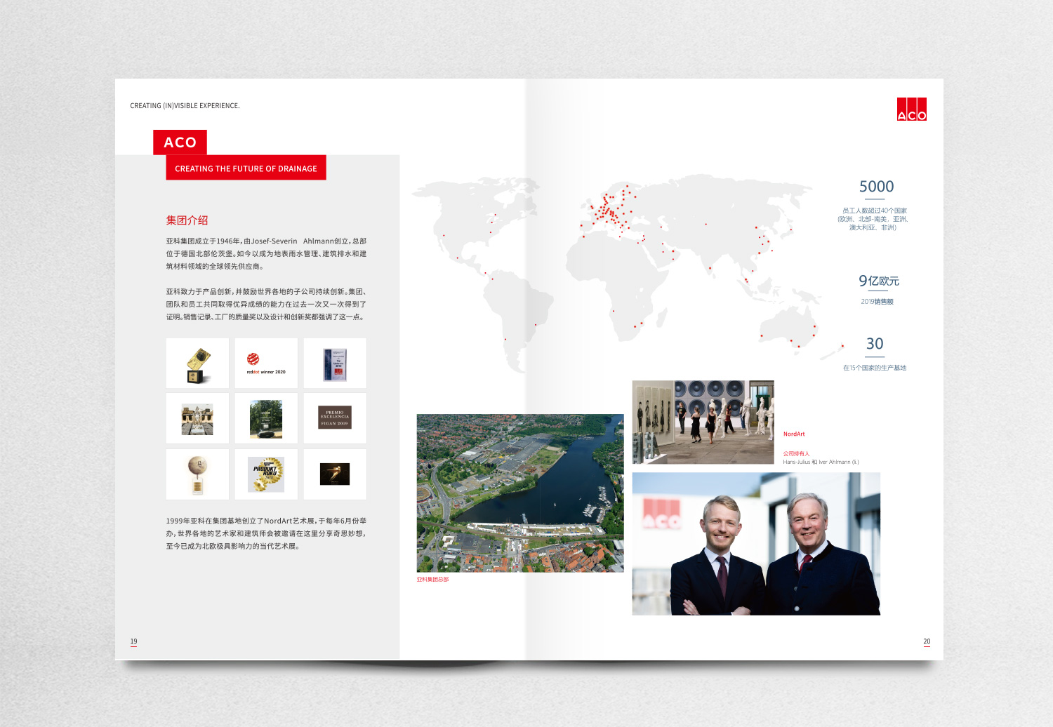 德國亞科排水“商業(yè)購物中心”排水解決方案宣傳畫冊策劃設(shè)計
