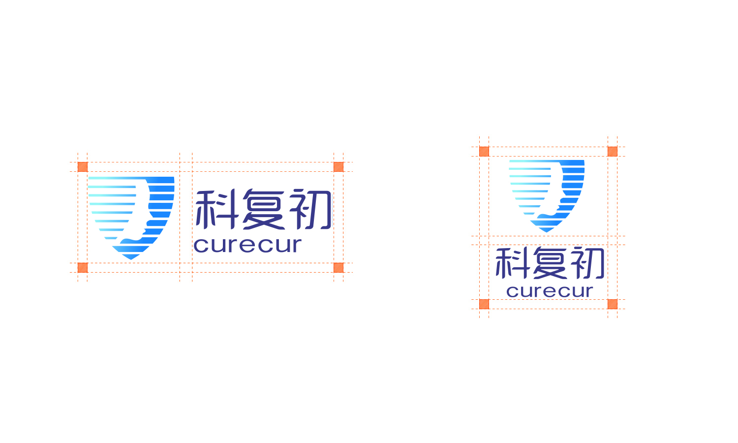 科復初curecur數字頜面美容整形醫療材料中英文品牌命名與設計